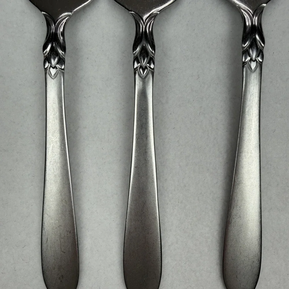 Oneida Simba-Jacqueline Stainless Steel Salad Forks Set of 3